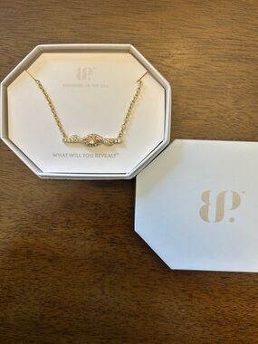 Bomb Party OG necklace Smokey topaz on gold